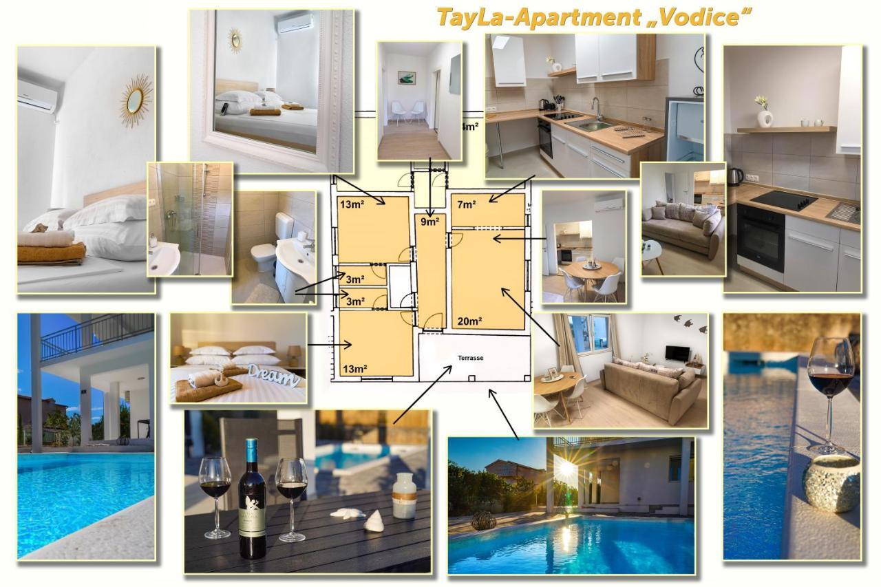 Tayla-Apartment Vodice Zewnętrze zdjęcie